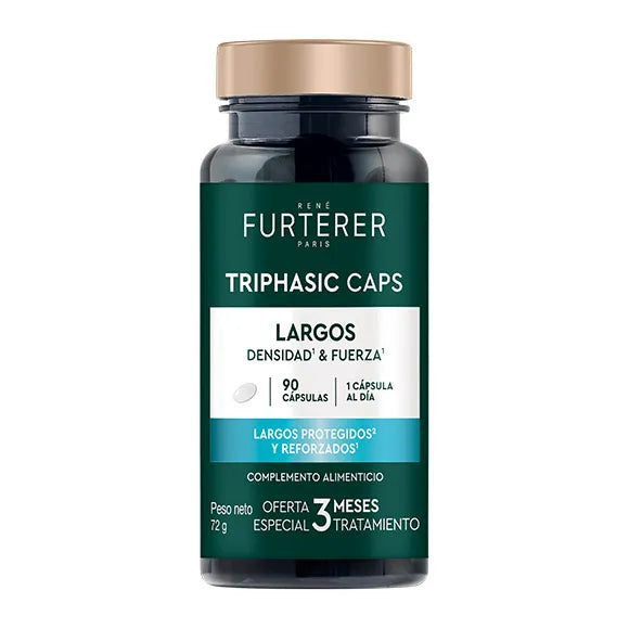 TRIPHASIC ACTIVE GROW TRATAMIENTO CABELLOS LARGOS DENSIDAD Y FUERZA 90 CAPS