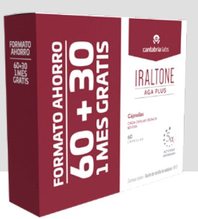 IRALTONE AGA PLUS pack 60 + 30 caps
