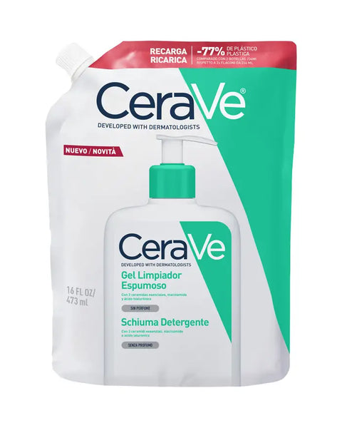 CERAVE RECARGA LIMPIADORA ESPUMOSO 473G