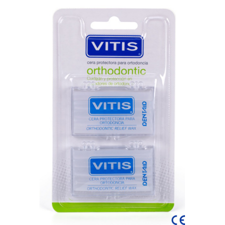 VITIS Cera Protectora para Ortodoncia 2 CAJAS