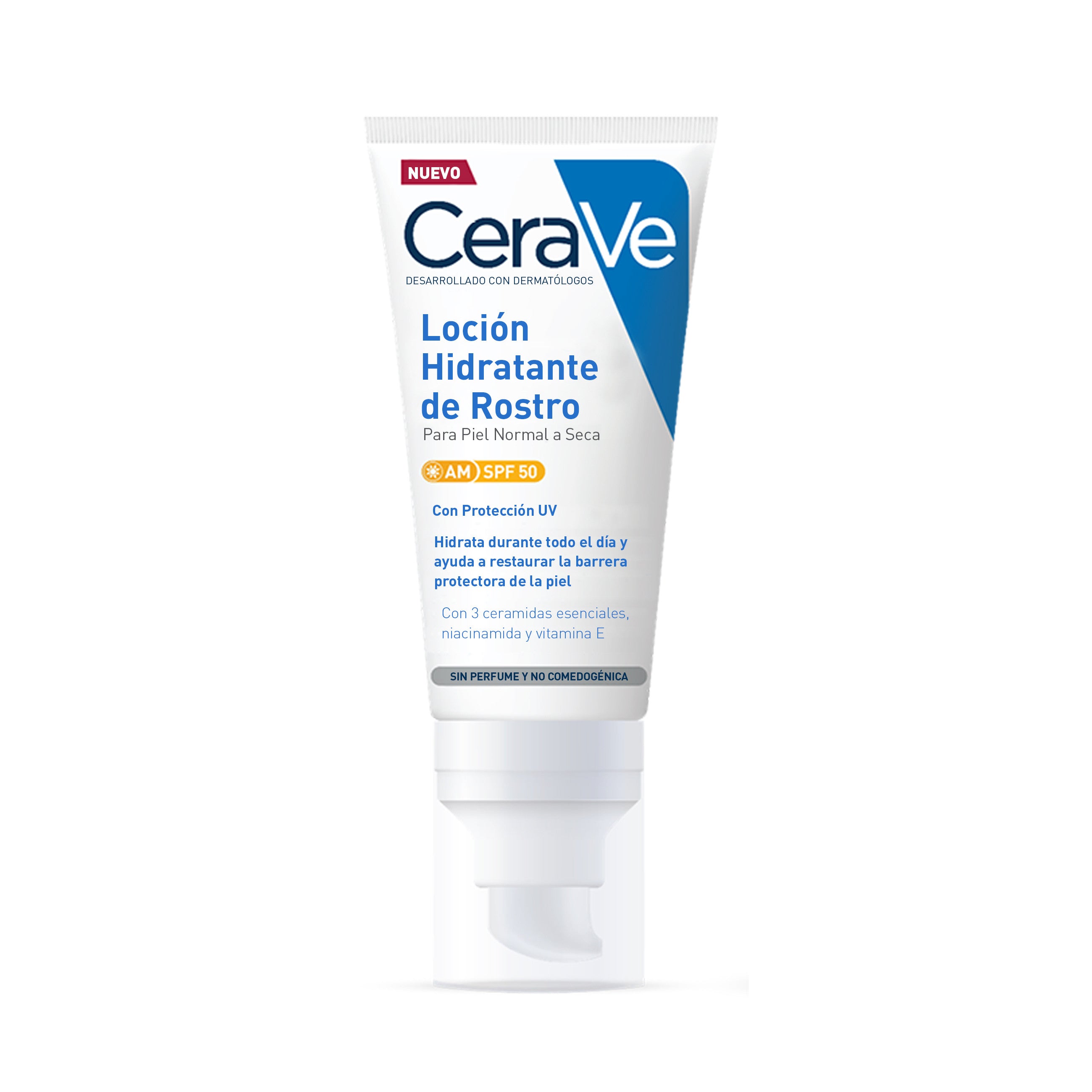 CERAVE LOCION HIDRATANTE ROSTRO AM SPF50