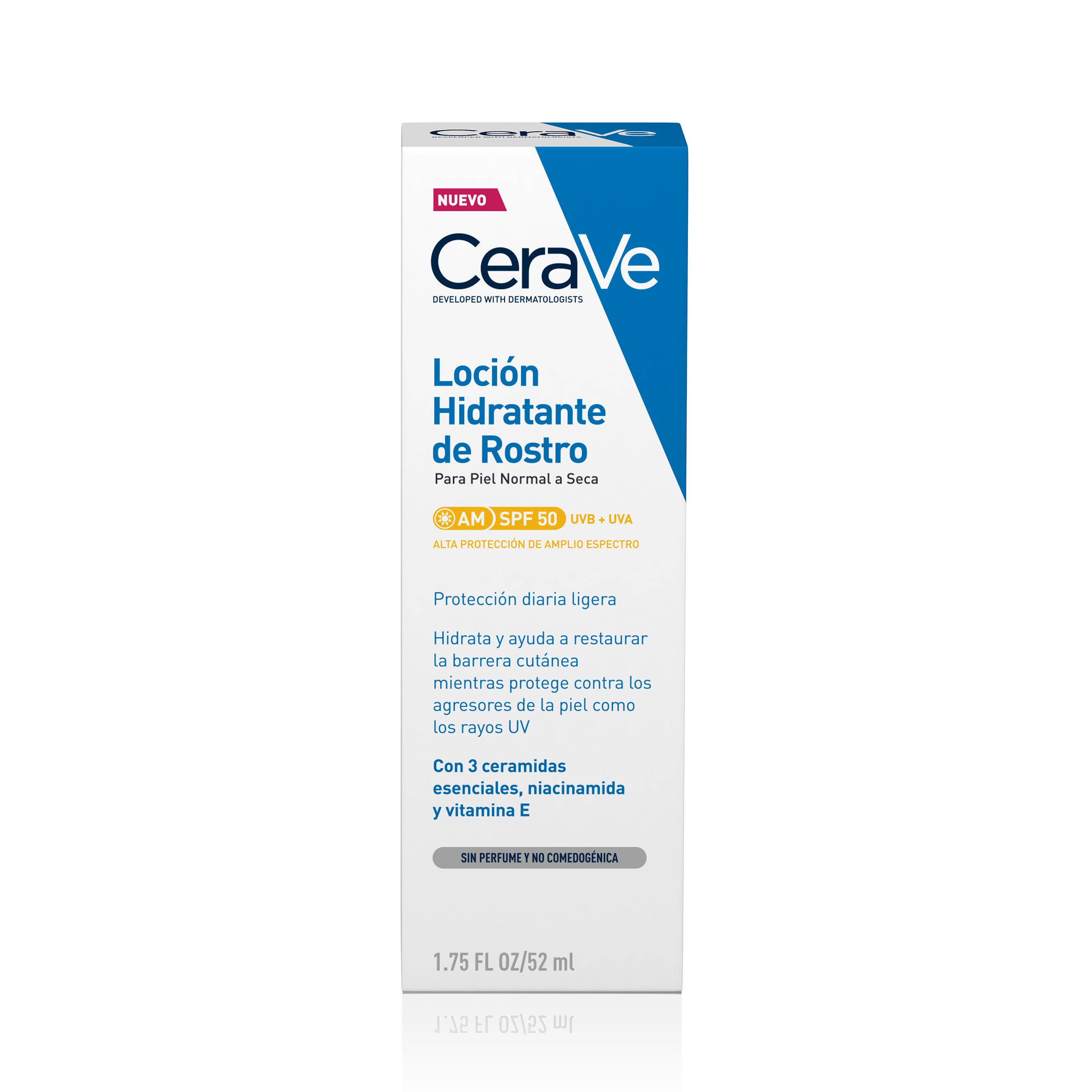 CERAVE LOCION HIDRATANTE ROSTRO AM SPF50