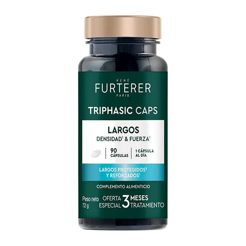 TRIPHASIC ACTIVE GROW TRATAMIENTO CABELLOS LARGOS DENSIDAD Y FUERZA 90 CAPS
