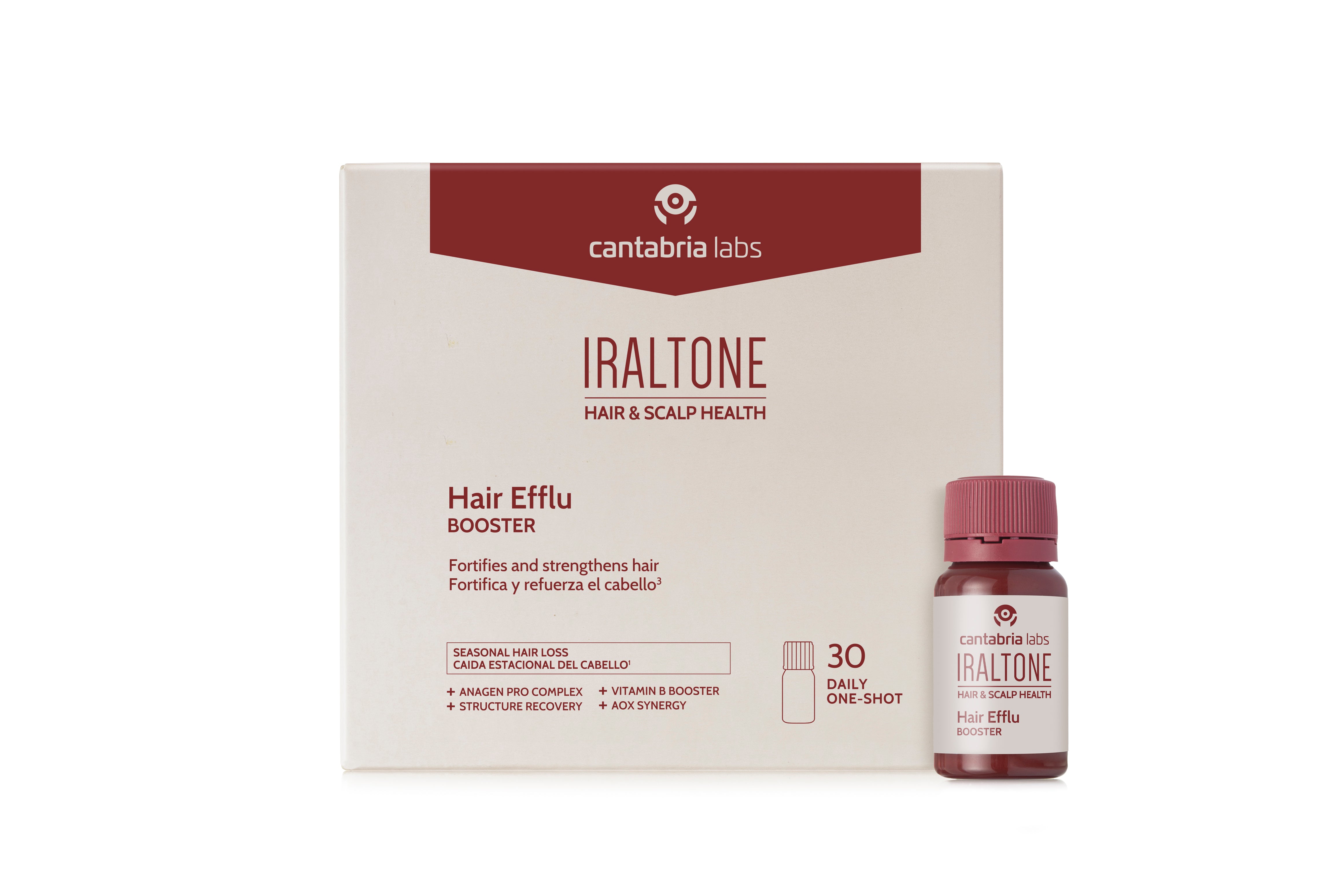 IRALTONE HAIR EFFLU BOOSTER 30 VIALES
