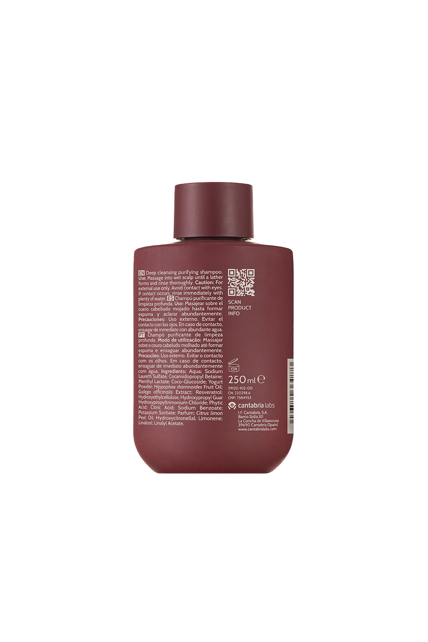 IRALTONE CHAMPU RESET DEEP CLEANSING 250ML