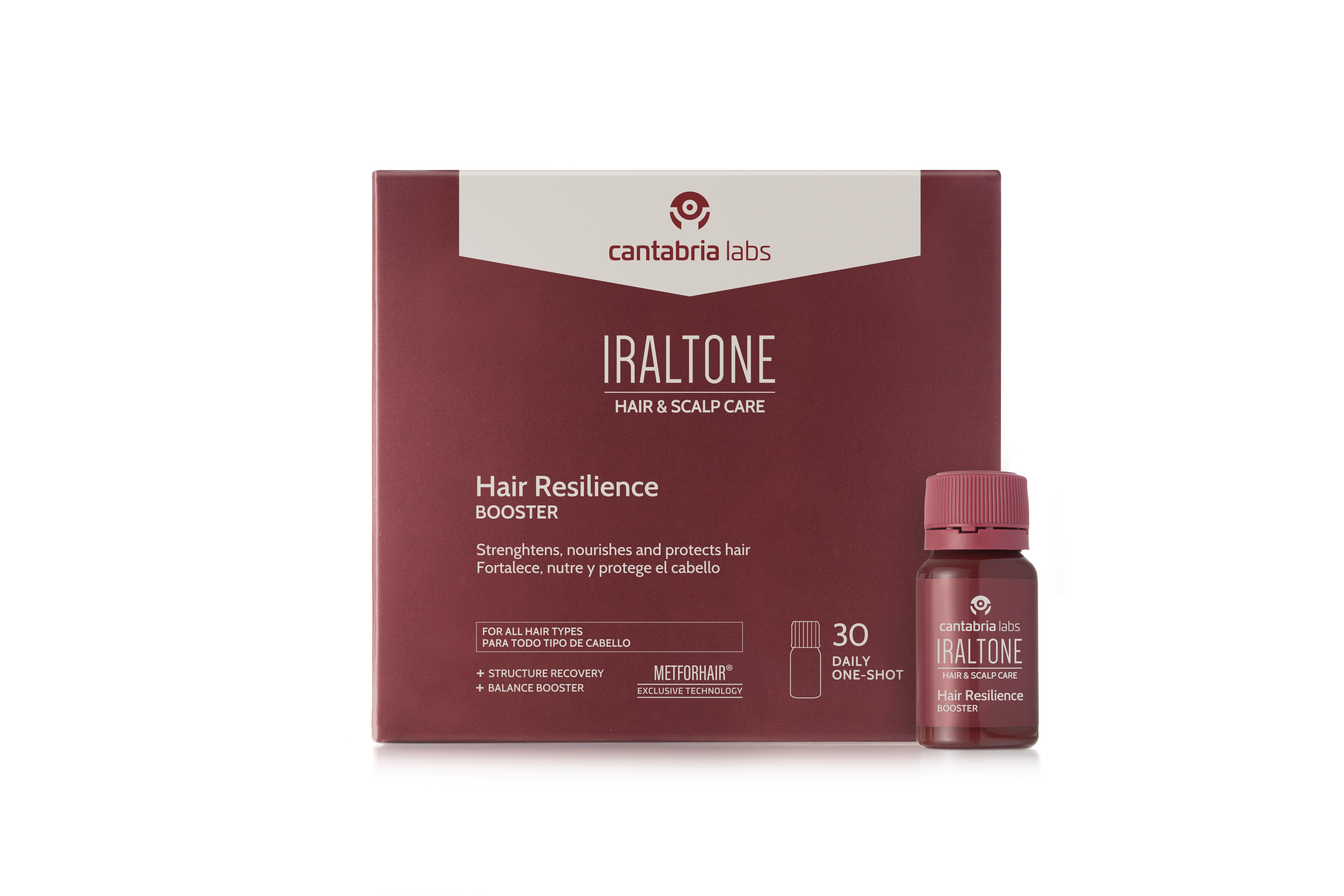 IRALTONE HAIR RESILIENCE BOOSTER 30 VIALES