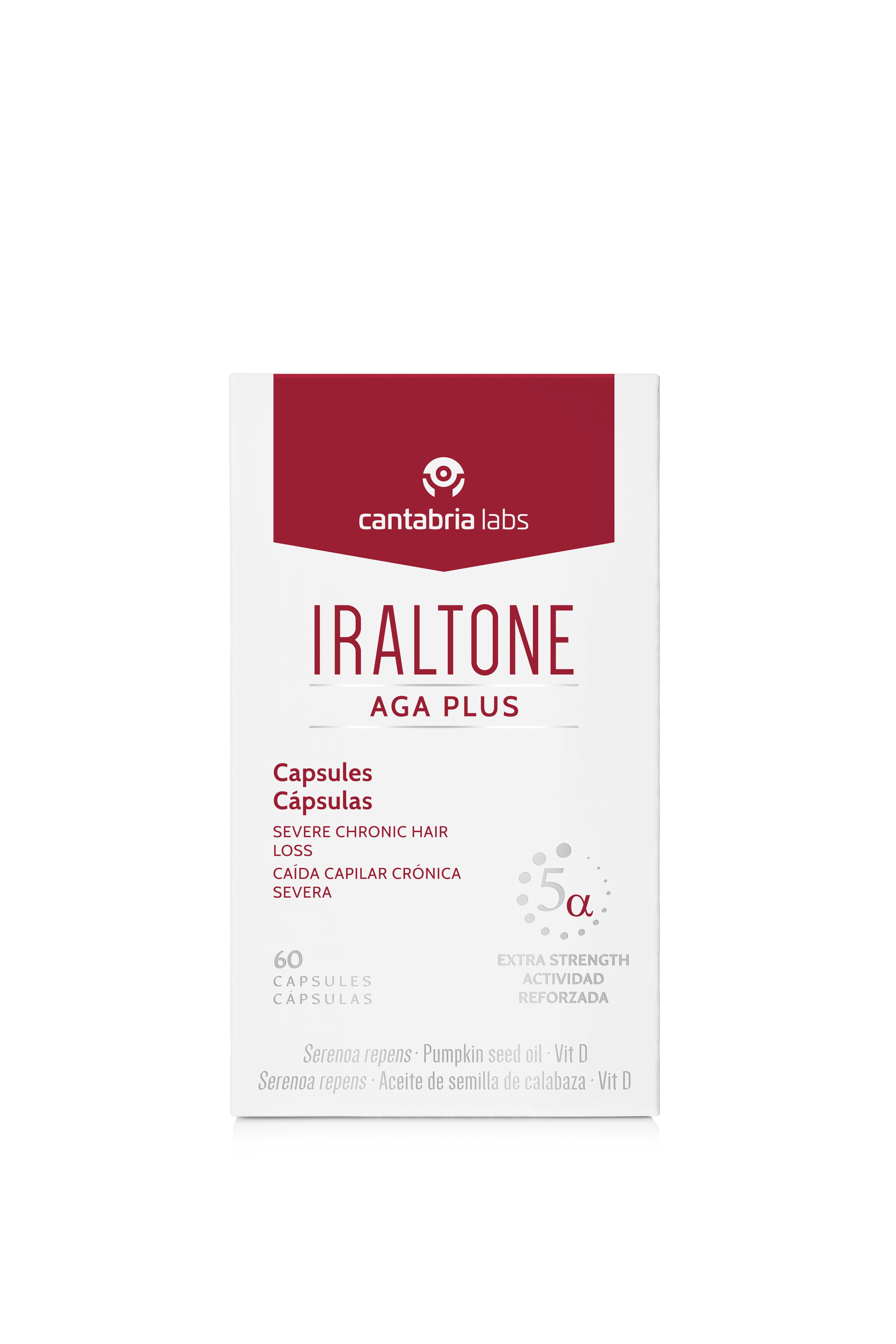 IRALTONE AGA PLUS 60 CAPSULAS