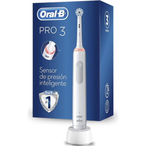 CEPILLO DENTAL ELECTRICO RECARGABLE ORAL-B PRO 3