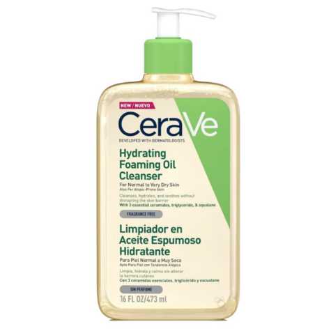 CERAVE LIMPIADOR ACEITE ESPUMOSO HIDRATANTE