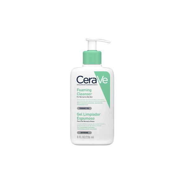 CERAVE LIMPIADOR ESPUMOSO 236ML