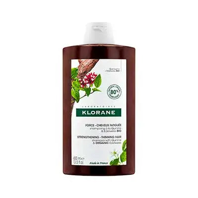 KLORANE CHAMPU QUININA ANTIVAIDA & FORTIFICANTE 400ML