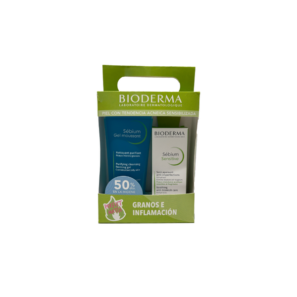 PACK SEBIUM SENSITIVE + SEBIUM GEL