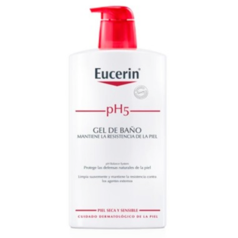 PH5 EUCERIN GEL BAÑO 1 L