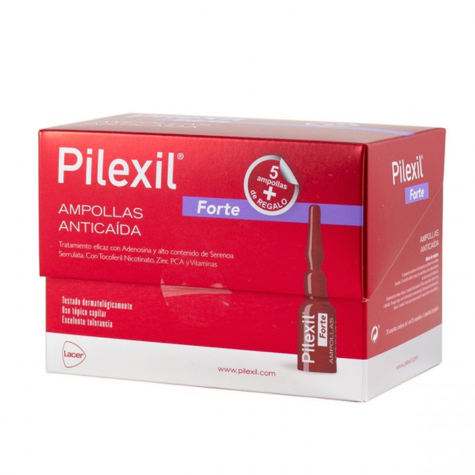 PILEXIL FORTE AMPOLLAS ANTICAIDA 5 ML 15 AMPOLLA