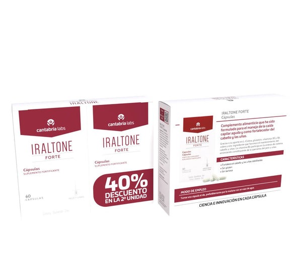 IRALTONE FORTE 60 CAPSULAS pack 2º unidad 40%
