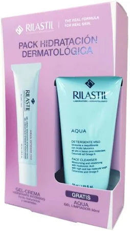 RILASTIL AQUA INTENSE 72H GEL-CREMA + LIMPIADOR 50ML