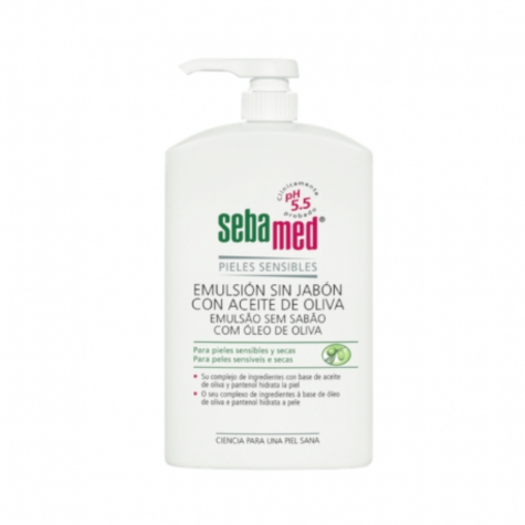 SEBAMED EMULSION SIN JABON CON ACEITE DE OLIVA 1L