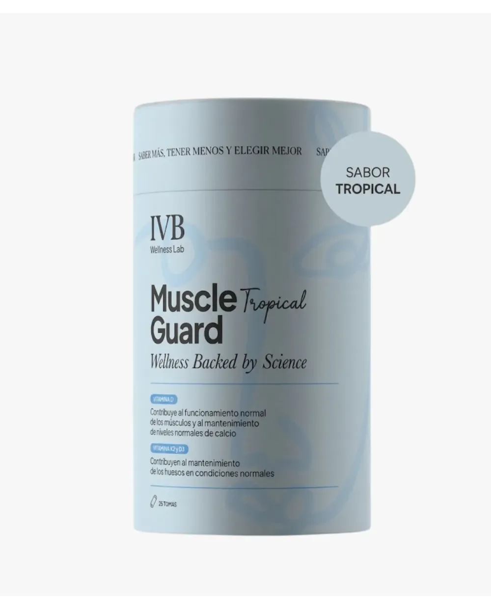 IVB MUSCLE GUARD 25 tomas sabor tropical