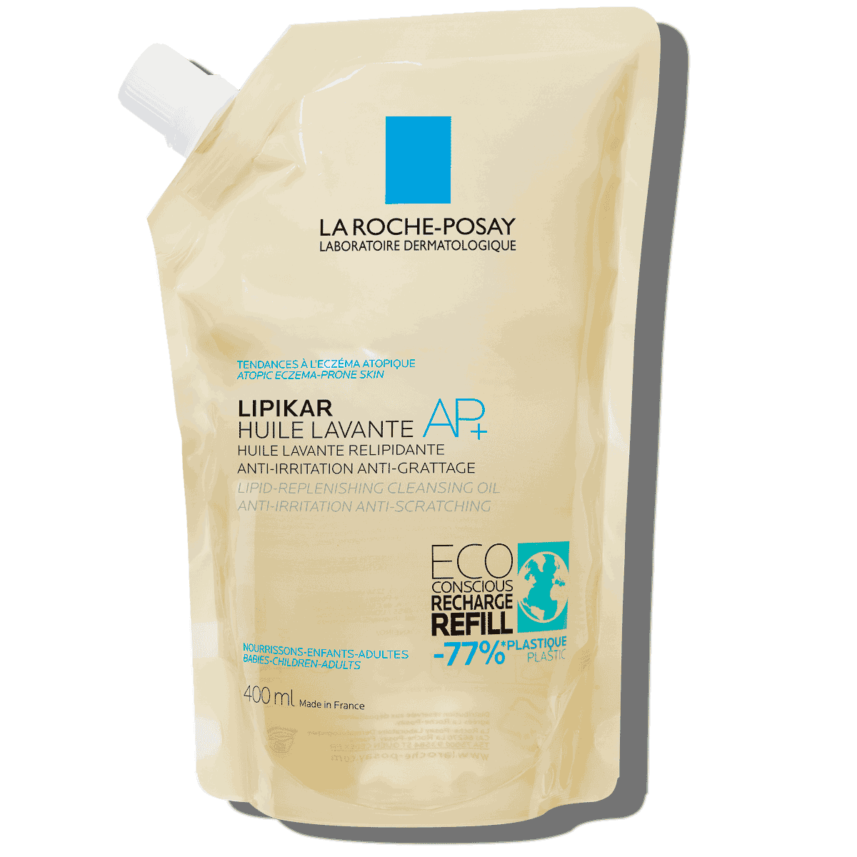 LA ROCHE POSAY LIPIKAR HULIE LAVANT AP+ 400ML REFILL
