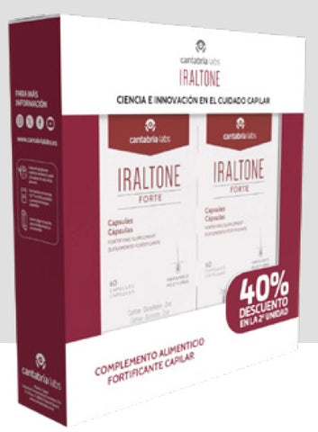 IRALTONE FORTE 60 CAPSULAS pack 2º unidad 40%