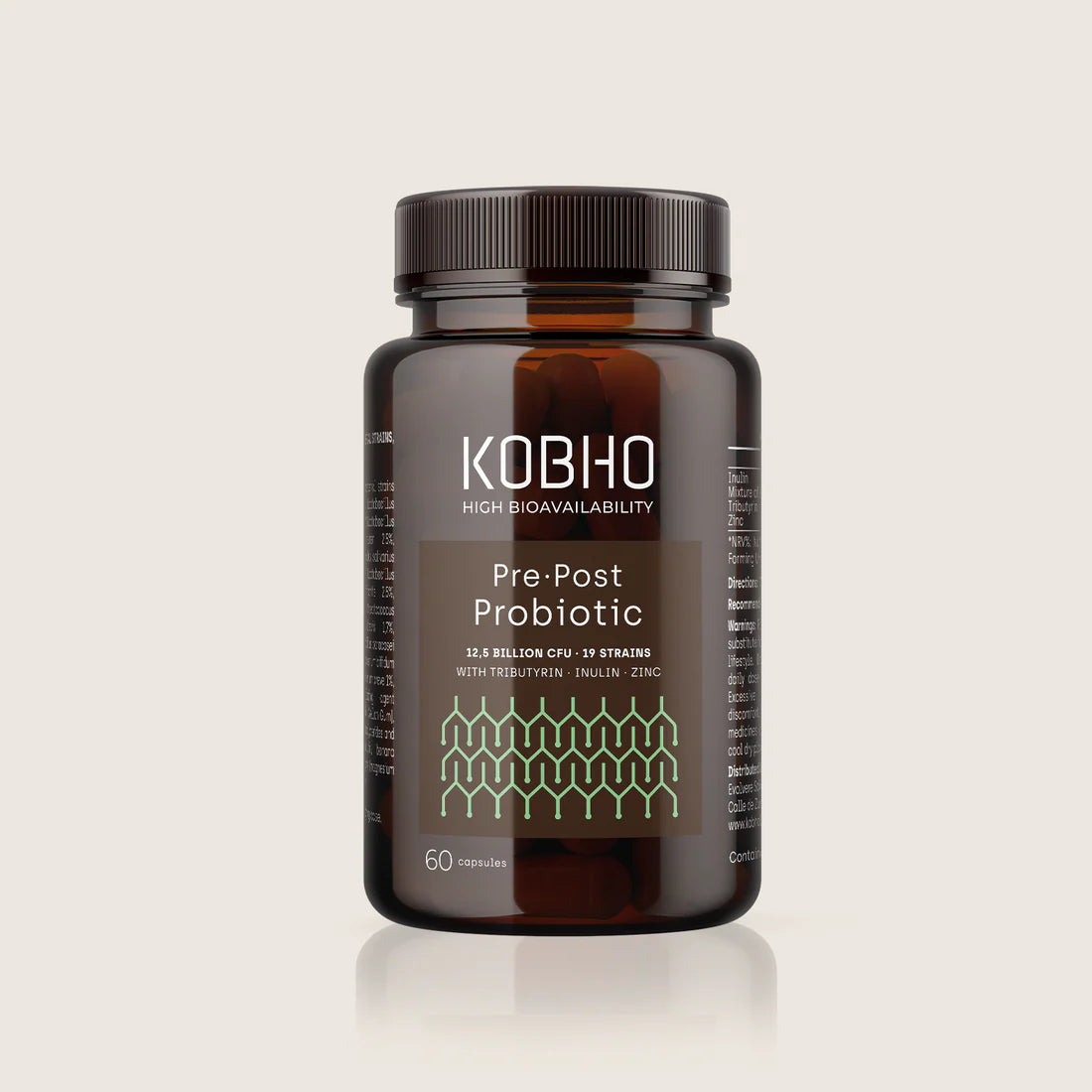 KOBHO LABS PRE-POST BIOTICO 60 caps