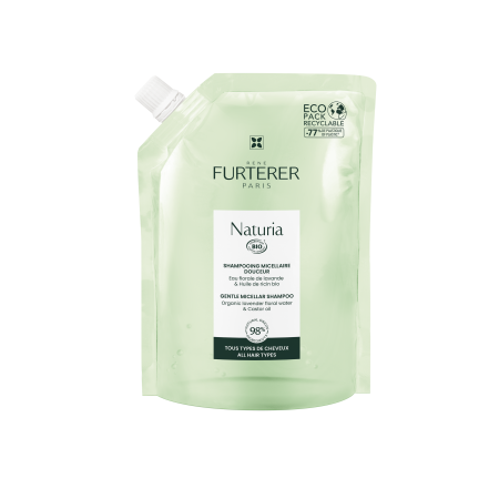 NATURIA CHAMPU MICELAR SUAVE ECORECARGA 400ml
