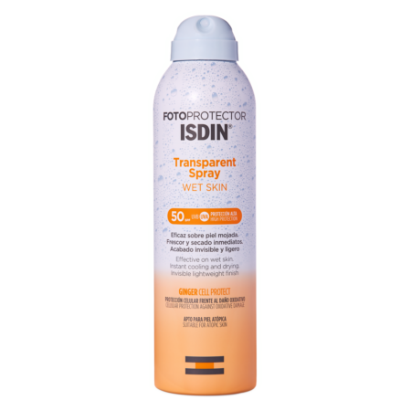 ISDIN Fotoprotector Transparent Spray Wet Skin SPF 50