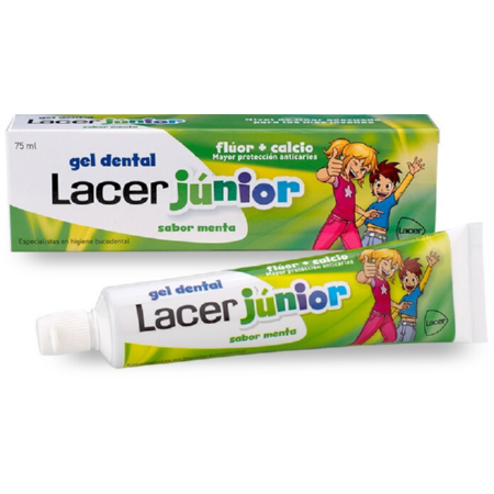 Lacer Júnior Gel Dental Sabor Menta